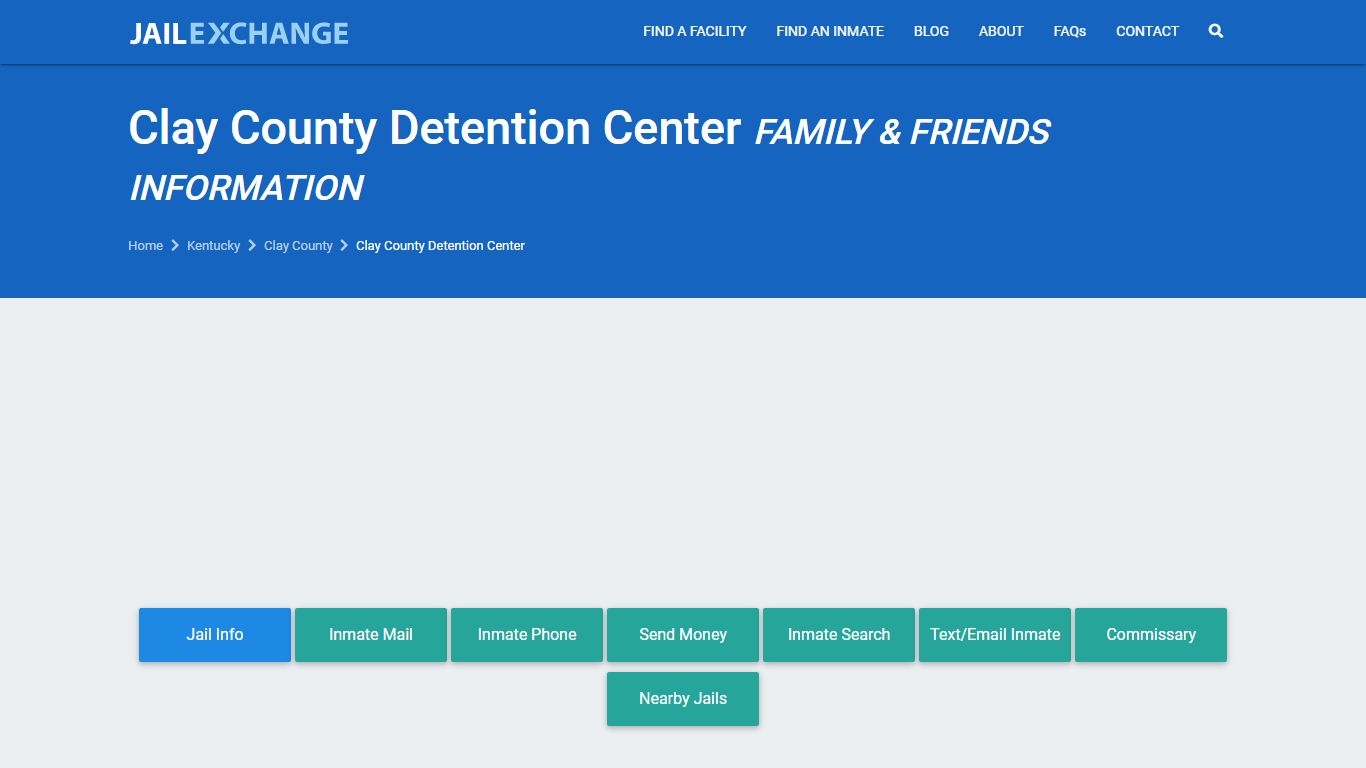 Clay County Detention Center KY | Booking, Visiting, Calls, Phone